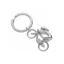 Metalmorphose Silver Cyclist Keyring
